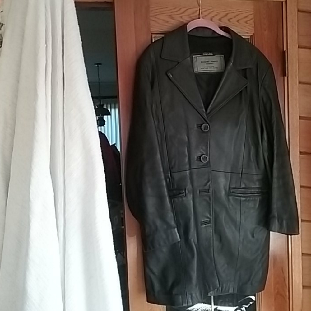 Leather jacket